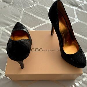 BCBG black pumps size 8.5